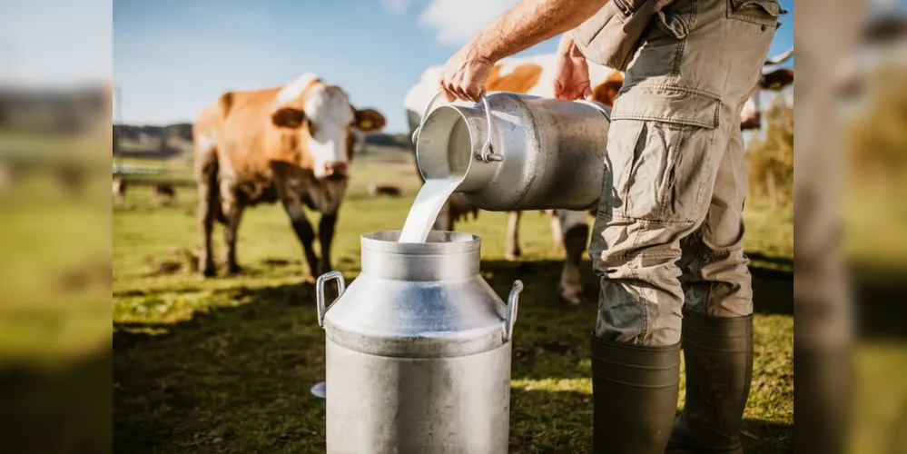 Produção leiteira ficou estimada em 34,6 bilhões de litros em 2022