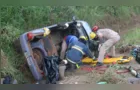 Condutor embriagado tomba veículo e termina preso em Ponta Grossa
