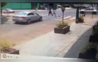 Criança é atropelada na faixa de pedestre no PR; veja o vídeo