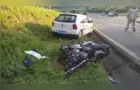 Motociclista morre no hospital após acidente na PR-340 em Ortigueira