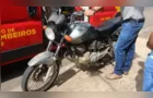 Acidente na 'Carlos Cavalcanti' deixa motociclista ferido