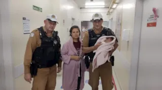 Soldado Marcos Paulo realizou a Manobra de Heimlich para salvar a bebê