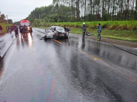 Carro envolvido no acidente com morte na PR-340 é de Ibaiti