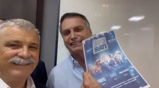 Em vídeo gravado ao lado do chefe do Executivo, Bolsonaro se pronunciou