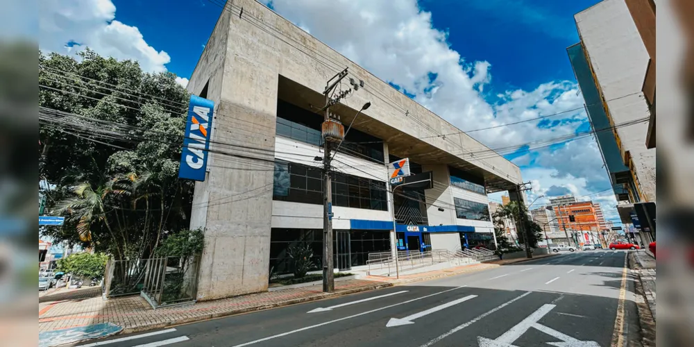 A Agência Ponta Grossa da Caixa está localizada na rua Francisco Ribas, no Centro