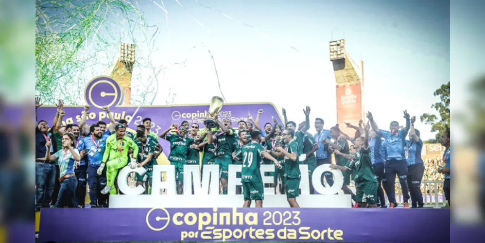 O Palmeiras é o atual campeão da Copinha