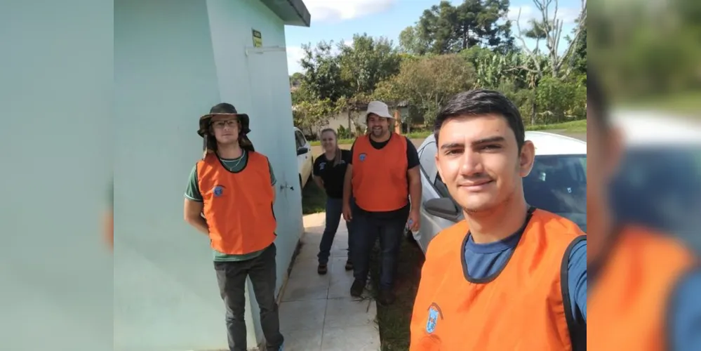 Equipe da Vigilância Sanitária de Ivaí esteve na comunidade de Lageadinho