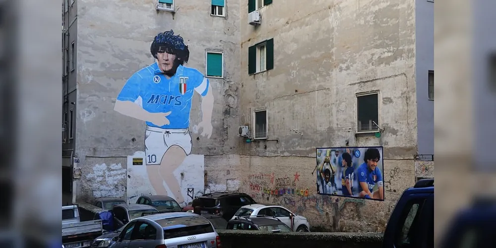 Maradona é ídolo em Nápoles até hoje