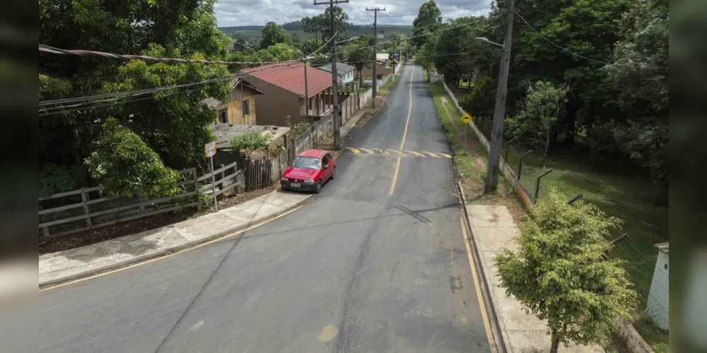 Ruas no bairro São João em Telêmaco Borba foram pavimentadas