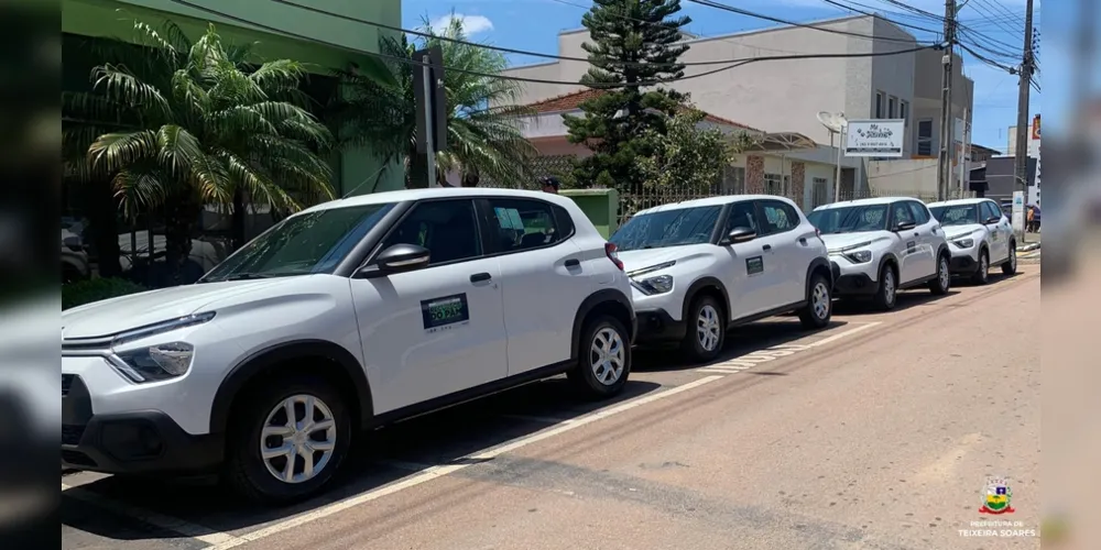 Prefeitura de Teixeira Soares recebeu quatro novos veículos