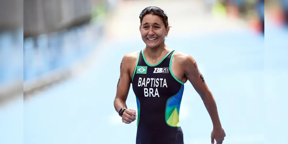 Luisa Baptista representou o Brasil nos Jogos Olímpicos de Tóquio