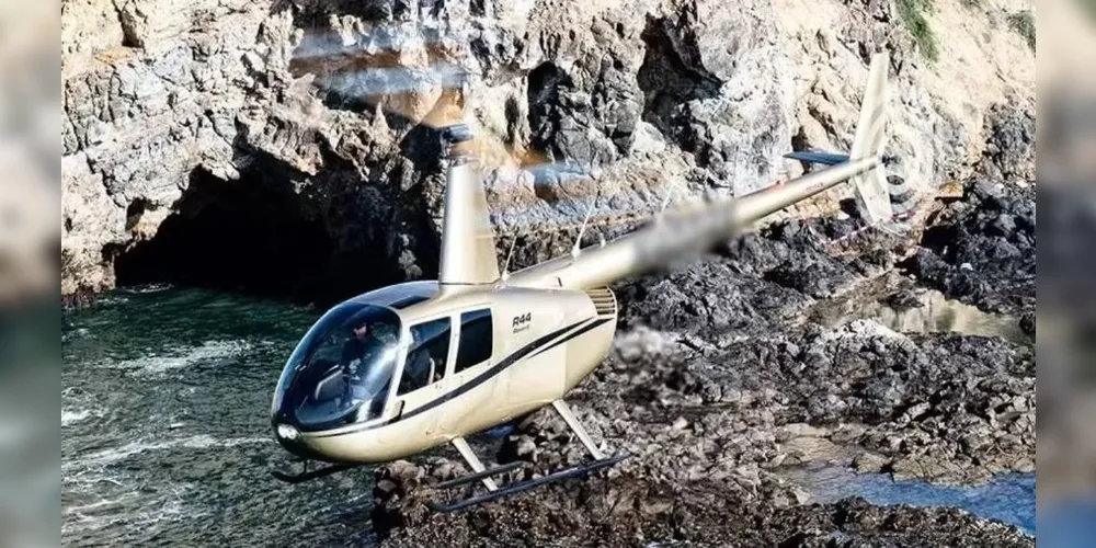 Modelo do helicóptero similar ao que desapareceu no Litoral Norte de SP