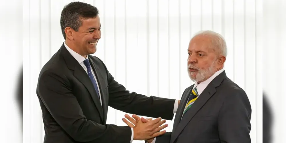 Foi a primeira visita oficial de Peña ao Brasil desde que assumiu o governo do Paraguai