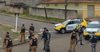 Policiais foram acionados por perturbação de sossego na Colônia Dona Luiza, em PG