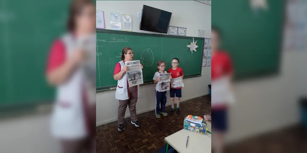 Jornal do Grupo aRede contribuiu com metodologia em sala de aula