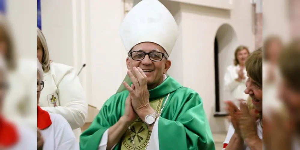 Dom Sérgio é bispo diocesano de Ponta Grossa há mais de 20 anos