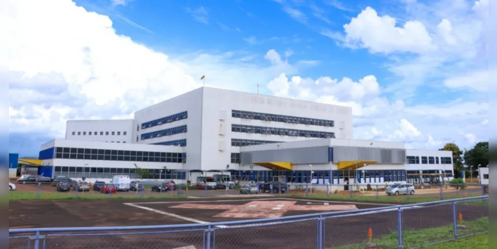 Hospital Universitário fica na região de Uvaranas, em Ponta Grossa