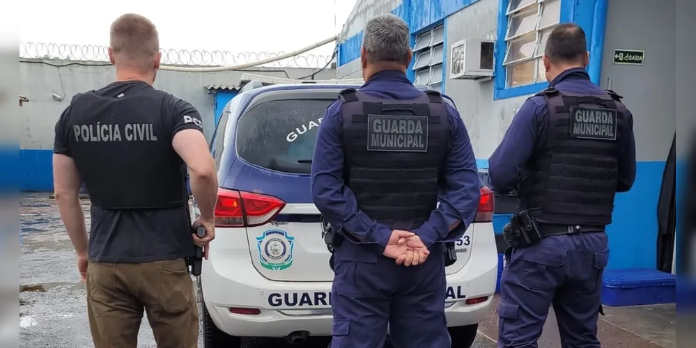 Prisão teve apoio da Guarda Municipal de Castro