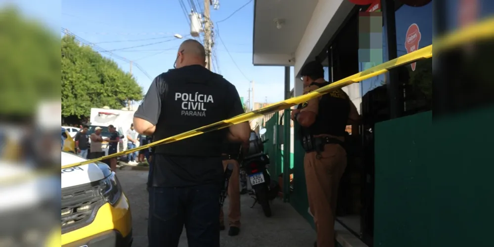Homicídio ocorreu dentro de uma distribuidora de bebidas na rua Toledo