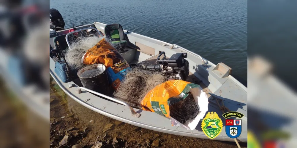 Pesca irregular foi constatada na localidade de Ramal do Gaúcho