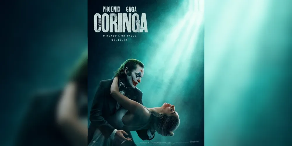 O filme Coringa: Delírio a Dois ganhou seu primeiro pôster.