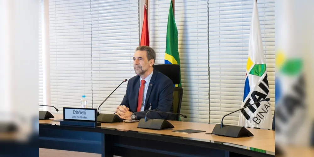 diretor-geral brasileiro de Itaipu participou do lançamento do projeto