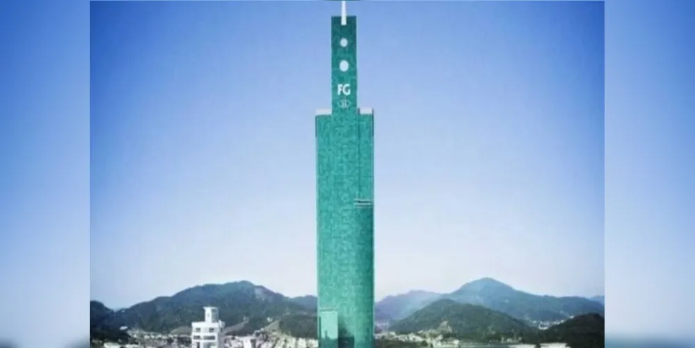 O prédio terá 509 metros de altura e 154 andares