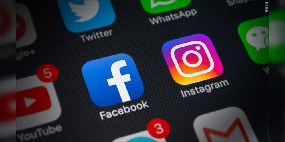 As redes sociais Facebook e Instagram estão apresentando instabilidade nesta terça-feira (5)