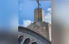 Diocese avança em obras na cúpula da Catedral de PG