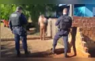 Homem nu é contido após afirmar ter matado delegado no Paraná