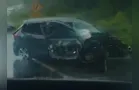 Vídeo revela gravidade de acidente em rodovia de Palmeira