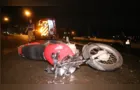 Acidente de trânsito em PG deixa motociclista ferido e mobiliza Siate