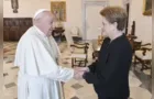 Dilma Rousseff visita Papa Francisco no Vaticano
