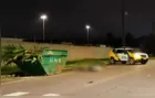 Rapaz morre ao ser jogado contra caçamba de lixo no Paraná