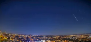 Vídeo mostra passagem do meteoro por Ponta Grossa