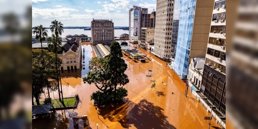 Enchentes alagaram Porto Alegre e inúmeros outros municípios gaúchos
