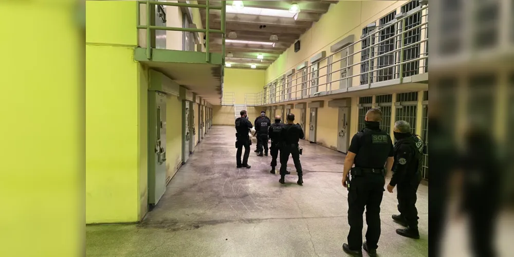 O homem foi preso e encaminhado para a Penitenciária Estadual de Ponta Grossa.