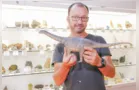 Paleontólogo visita UEPG para apresentar dinossauros brasileiros