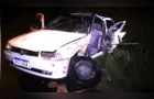 Jovem empresta carro do amigo e se acidenta em Ponta Grossa