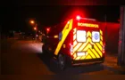 Acidente no ‘Rio Verde’ deixa motociclista ferido em Ponta Grossa