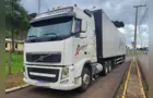 PM do Paraná recupera caminhão roubado com doações para o RS