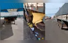 Morador denuncia carreta abandonada em rua do 'Órfãs', em PG