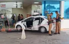 Motorista invade posto de combustível em Castro após batida