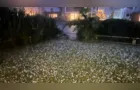 Além de enchente, cidade do RS enfrenta chuva de granizo; assista