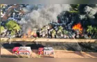 Incêndio em pátio da Polícia Civil no PR destrói carros apreendidos