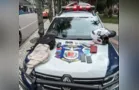 Casal é preso suspeito de assaltar loja de celulares em Curitiba