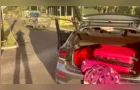 PRF apreende 68 kg de maconha dentro de veículo Polo em Irati