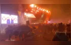 Rajada de vento derruba palco e nove pessoas morrem; veja vídeo