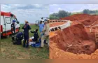 Trabalhadores são soterrados em grave acidente no Paraná