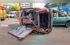 Maio Amarelo: ação de conscientização simula acidente em rua de PG